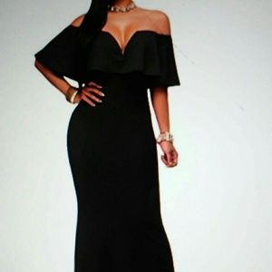 Formal floor length dress (new)